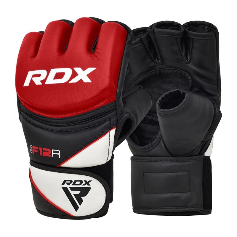 RDX Sports F12 Red Grappling Training Gloves Think Sport